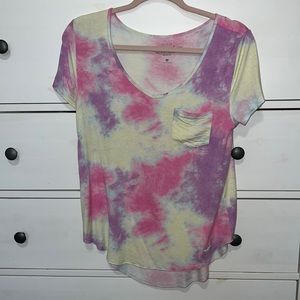 Hollister t-shirt tie dye size XS